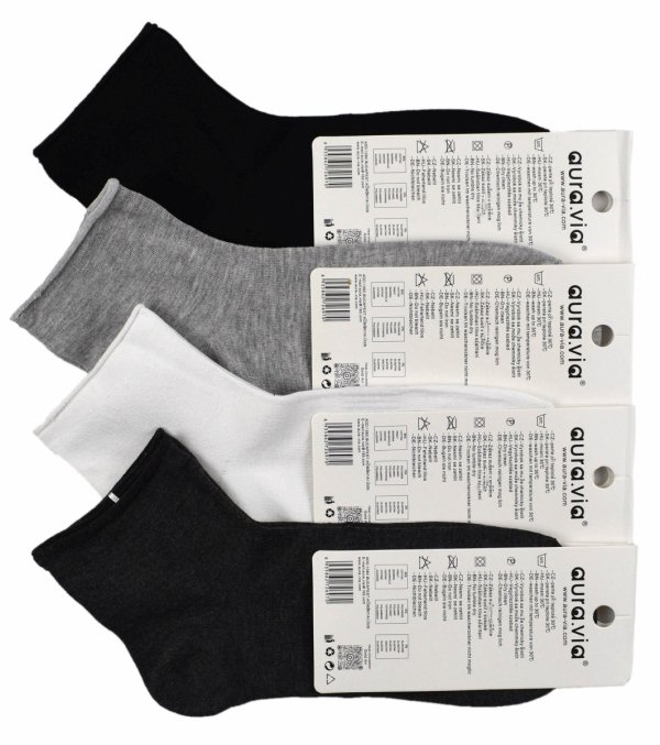 Skarpetki unisex Aura.Via z nieuciskowym ściągaczem. Komfort, przewiewność i dopasowanie każdego dnia.