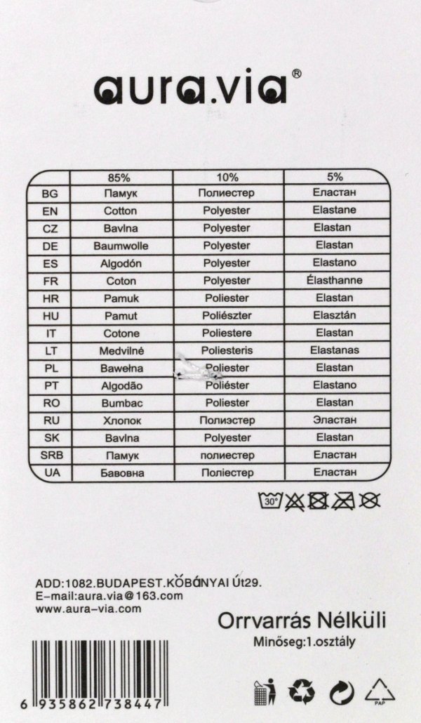 Aura Via – stopki z haftowanym detalem i inspirującym napisem w roz. 43-46