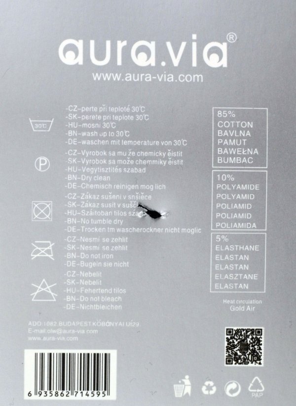 Wysoka zawartość bawełny (85%) – naturalna miękkość i oddychalność