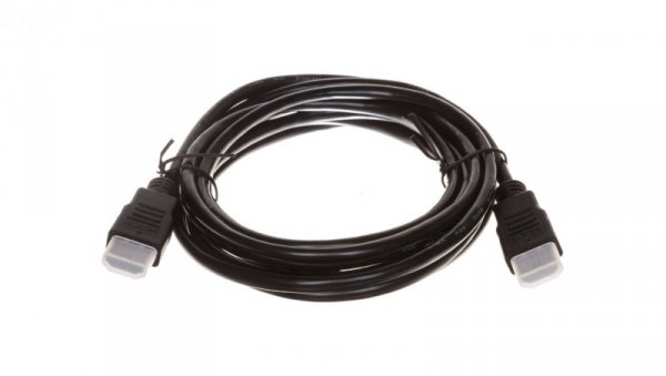 Kabel połączeniowy HDMI Highspeed 1.4 z Eth. GOLD Typ HDMI A/HDMI A, M/M czarny 3m AK-330114-030-S