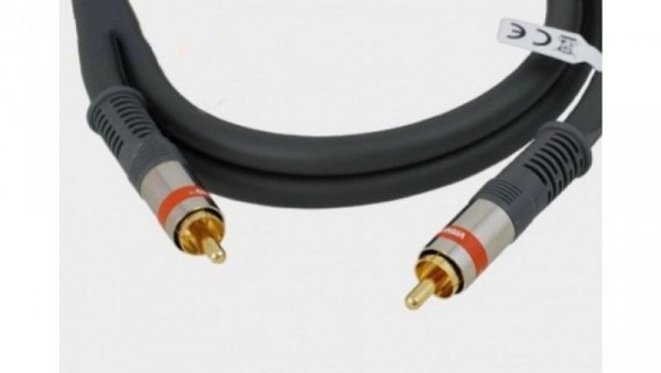 Kabel audio koaksjalny przyłącze 1x Cinch RCA - 1x Cinch RCA coaxial RKD150 /5,0m/