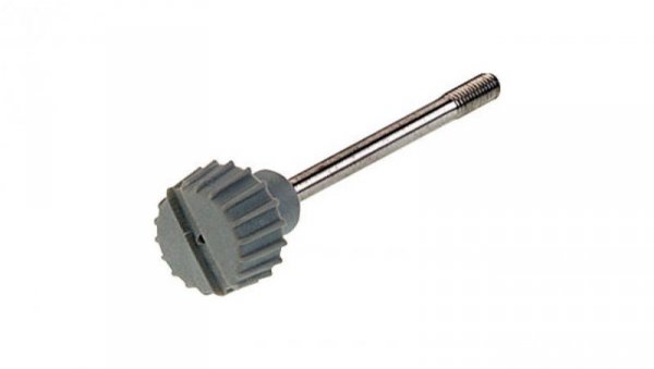 Central wkręcane M3 x 35 z głowicą radełkowaną szare GDM 3011-7 grau