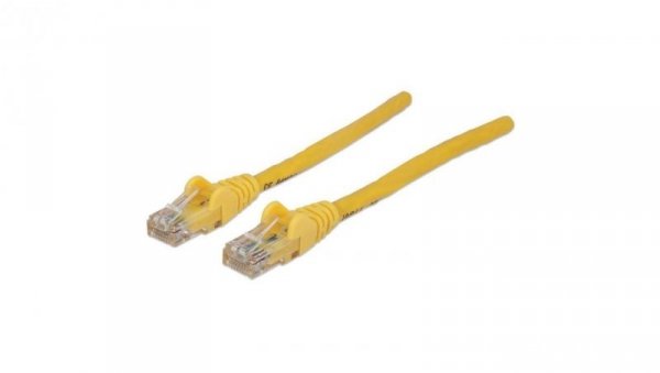 Patch Cord Cat6 UTP 2,0M Żółty 100 Miedź 342360