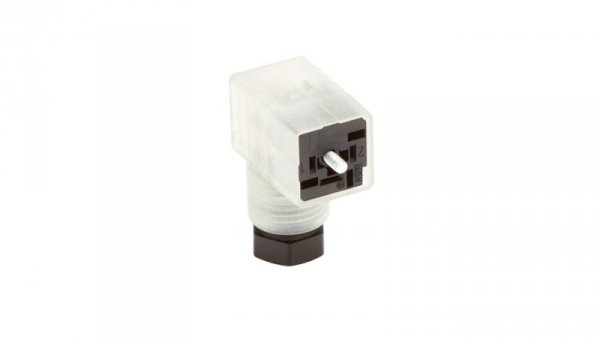 Złącze do samokonfekcjonowania zaworowe typ C 3-pinowe PG7 LED 24 V AC 6 A GDSNL 207 LED 24 VR black
