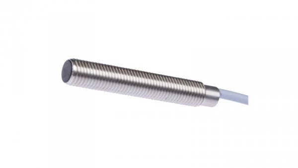 Czujnik indukcyjny M8x1 dł: 50 mm zabudowany Sn: 1,5 mm 10-30V DC PNP NC kabel 2 m IP67 IB080200
