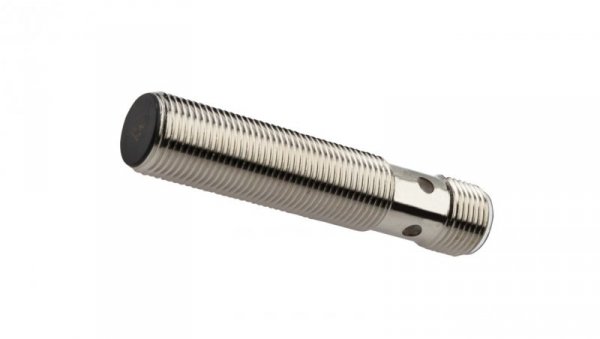 Czujnik indukcyjny M12x1 dł: 60 mm zabudowany Sn: 2 mm 10-30V DC 100 stC PNP NO złącze M12 3-pinowe IP67 IA12012W