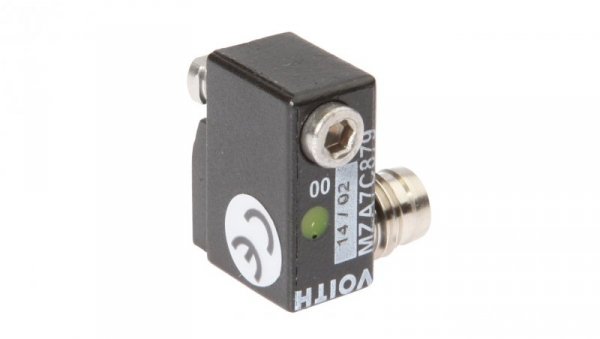 Czujnik magnetyczny cylinder rowek T 6,2 mm 16x20x9,2mm 10-30V DC -40 stC PNP NO złącze M8 3-pinowe IP67 MZA7C879