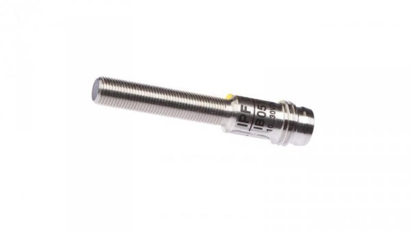 Czujnik indukcyjny M5x0,5 dł: 38mm zabudowany Sn: 0,8mm 10-30V DC NPN NO złącze M8 3-pinowe PUR IP67 IB051174