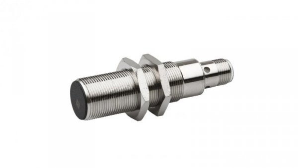 Czujnik indukcyjny M18x1 dł: 72mm zabudowany Sn: 5mm 10-30V DC PNP NC złącze M12 4 pinowe IP67 IB180221