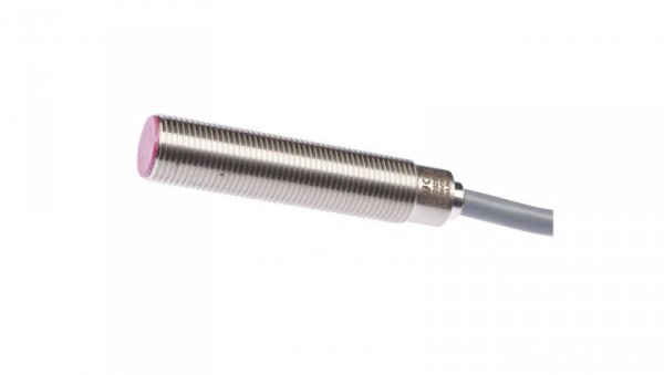 Czujnik indukcyjny M12x1 dł: 56mm zabudowany Sn: 3mm 10-30V DC PNP NC kabel 2m IP67 IB120250