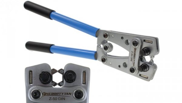 Praska mechaniczna do końcówek kablowych 6-50 / zaciskarka do kabli 6-50mm2 / Praska 6-10-16-25-35-50 / Z-50 DIN