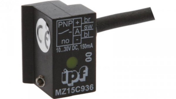 Czujnik magnetyczny walec rowek trapezowy 14x20x14mm 10-30V DC PNP NO kabel 10m IP67 MZ15C936