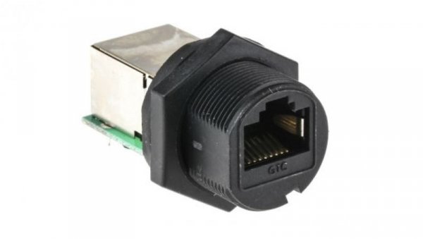 Łącznik, 1 portów Ekranowane, RJ45 żeńskie