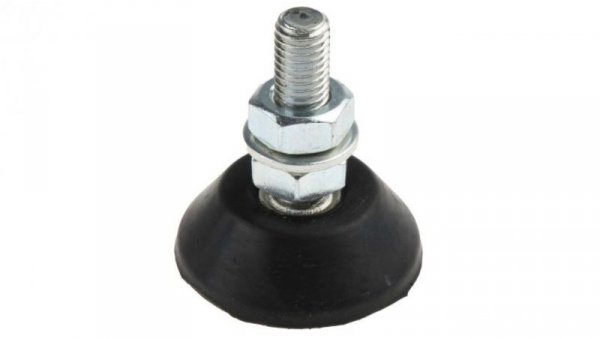 Mocowanie antywibracyjne, M10, Ø 46mm, H 15mm, 25-200, materiał: Guma naturalna 55 Shore A, RS PRO