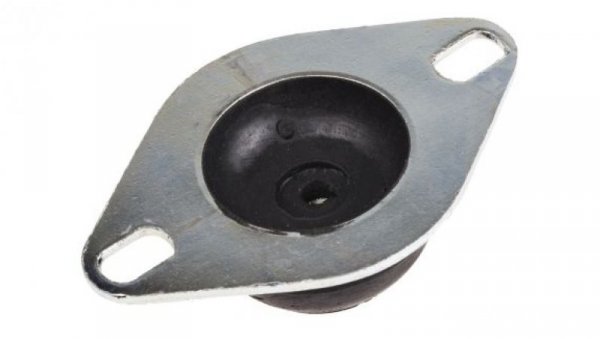 Mocowanie antywibracyjne, M6, Ø 85mm, H 25mm, 60, materiał: Guma 60 Shore A, RS PRO