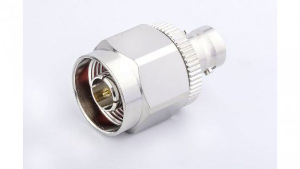 Adapter koncentryczny, 75, Męski BNC - żeński BNC, 6GHz Normalny