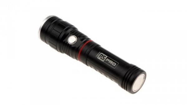 Latarka LED akumulatorowa zasięg 100 m, jasność , jasność 250 lm, 440 lm RS PRO 367g Nie