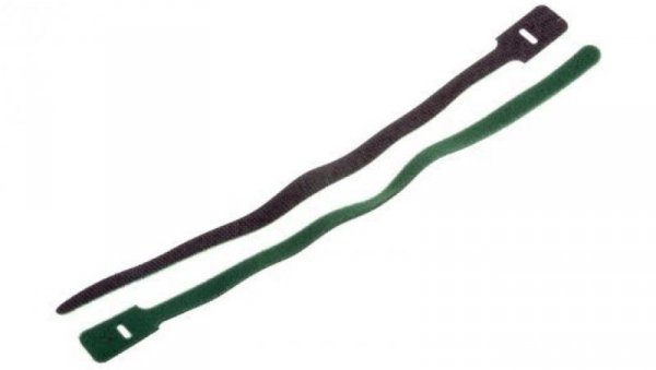 Opaska kablowa z rzepem Zielony, 325mm 25 mm RS PRO Opaska kablowa 179-7175 /10szt./