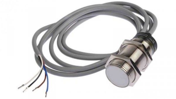 Czujnik pojemnościowy NPN 10 mm cylindryczny M30 x 1,5 200 mA 10→ 30 V DC IP67