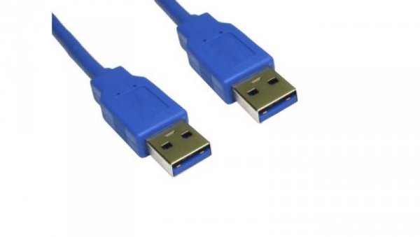 Kabel USB, dł. 2m, kolor: Niebieski