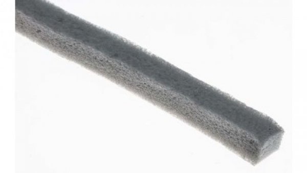 Taśma piankowa, 15m x 9mm x 6mm, kolor: Szary, RS PRO