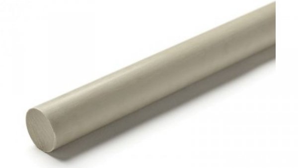 Pręt polipropylenowy PP, Ø 50mm x 1m, kolor: Beżowy, szary