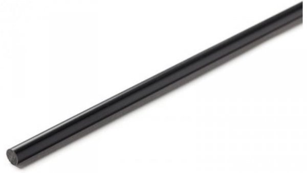 Pręt z polichlorku winylu PVC, Ø 8mm x 1m, kolor: Szary
