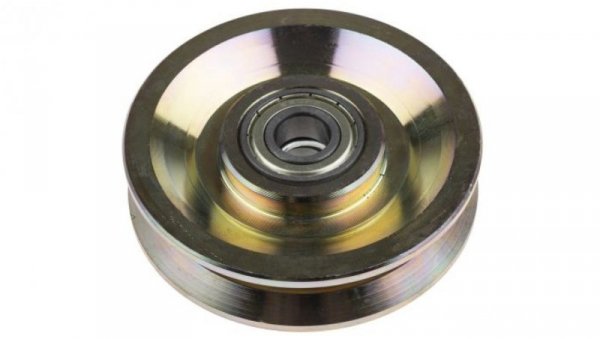 Kółko do wózka, Żeliwo, obc.: 300kg, śred.: 100mm, szer.: 24mm