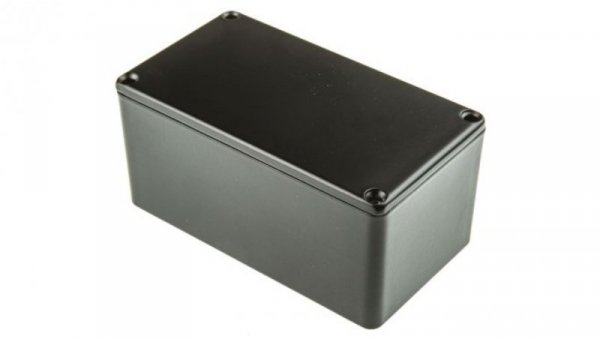 Obudowa ekranowana Czarny, 114.4 x 63.7 x 55.1mm, RS PRO