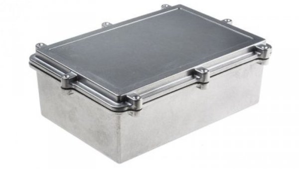 Obudowa ekranowana Srebrny IP67 Silikon, 262 x 182 x 90mm, RS PRO