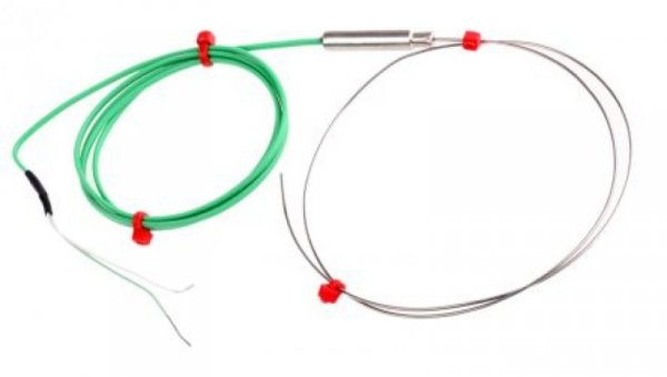 Termopara typ K do +1100C 500mm kabel 1m, Stal nierdzewna IEC