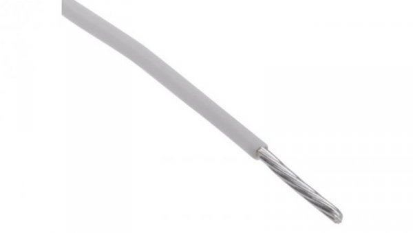 Przewód do urządzeń PTFE PTFE Biały, 100m 0,34 mm² 19/0,15 mm, 300 V, -75 → +200C, Ø 1.1mm, RS PRO BS3G210