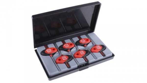 Zestaw kluczy Torx typu Prosty, 6 szt., RS PRO