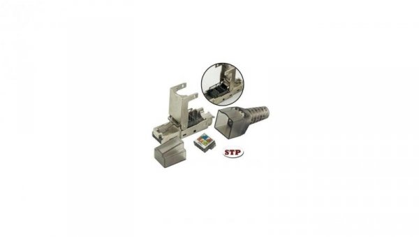 Samozaciskowy Wtyk Modularny RJ45 Cat.6A STP Beznarzędziowy