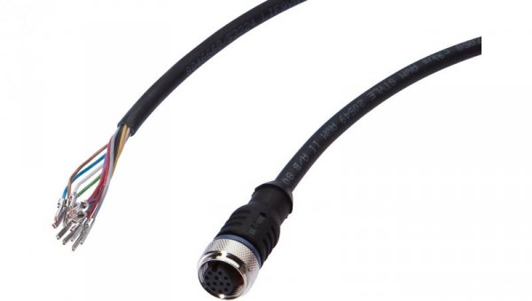 Kabel połączeniowy, 20m, M12 żeński (gniazdo) 12pin prosty, Końcówka wolna, 12x0,14mm², VKB00C25