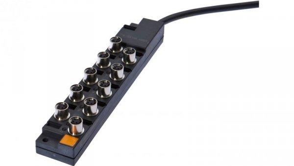 Rozdzielacz, 26x168x30mm, 10-30V DC, 10x M8 3pin, VK001028