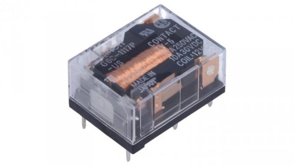 Przekaźnik elektromagnetyczny SPST-NO Ucewki 12VDC G6C-1117P-US 12VDC