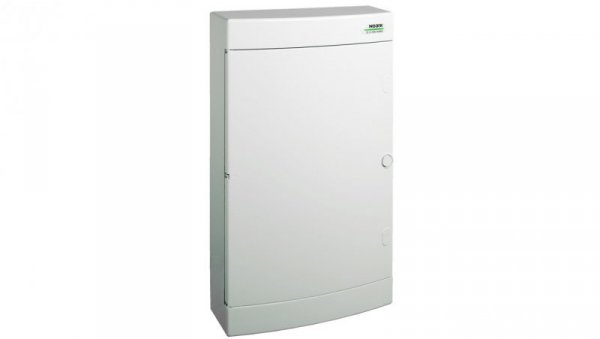 Obudowa instalacyjna PNS skrzynka natynkowa 3x12 modułów 287x482x112mm plastikowa biała IP40 NOARK