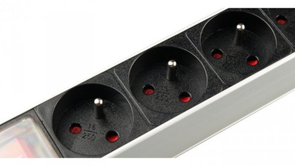 Listwa zasilająca Rack 19 (LGF-06-Z) GETFORT