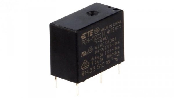 Przekaźnik elektromagnetyczny SPDT 12VDC 5A 277VAC 9-1440003-3