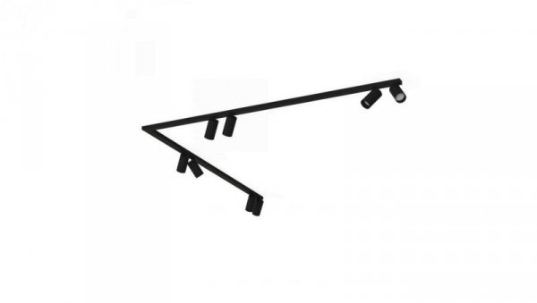 Listwa sufitowa 90 2x150cm MONO CORNER VIII 2x150 BLACK 7721 Nowodvorski Lighting