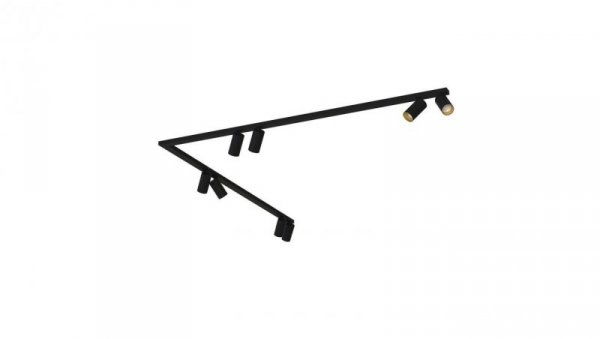 Listwa sufitowa 90 2x150cm MONO CORNER VIII 2x150 BLACK/GOLD 7700 Nowodvorski Lighting