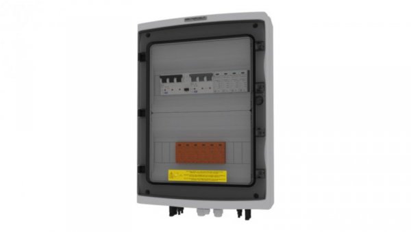 Rozdzielnica PV fotowoltaiczna solarna AC DC 1000V 2 Stringi B16 25A 300mA Doktorvolt 2483