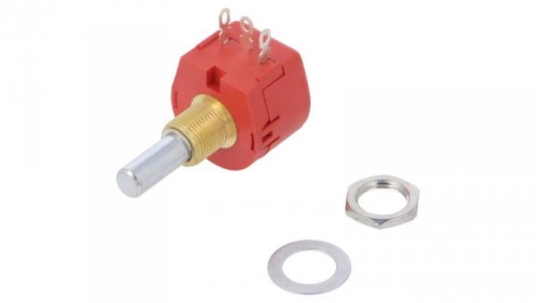 Potencjometr osiowy jednoobrotowy 10k 1W 10 6,35mm TW1103KA