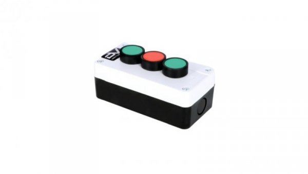 Kaseta sterownicza 3 przyciski 10/6A 230V IP65 0089
