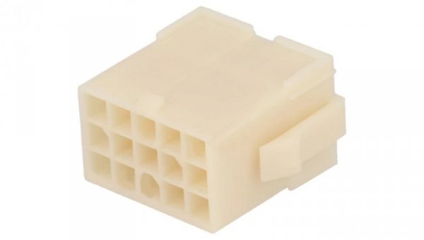 Wtyk gniazdo przewód-przewód męskie żeńskie 4,14mm 15-pin 172163-1