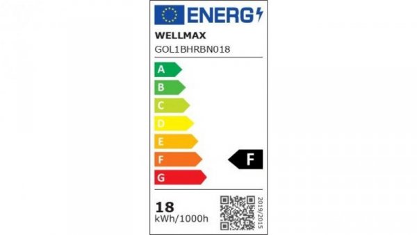 Lampa LED Bulkhead Okrągły Czarny 18W 92lm/W 1650lm IP54 Neutralna 4000K SAMSUNG / GOL1BHRBN018