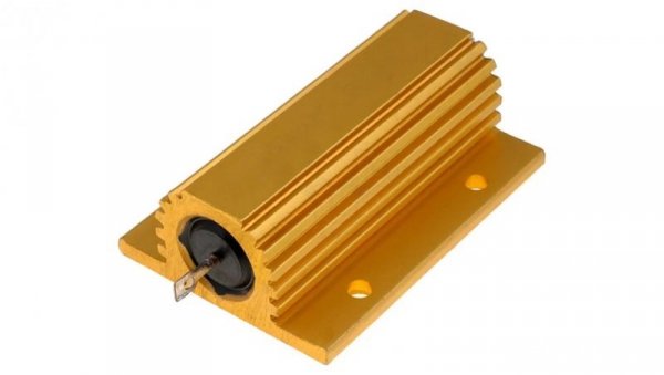 Rezystor drutowy z radiatorem przykręcany 100W 470 Ohm 3-1625999-4