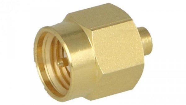 Złącze SMA męski prosty 50 Ohm RG405 lutowanie teflon 1-1478904-0
