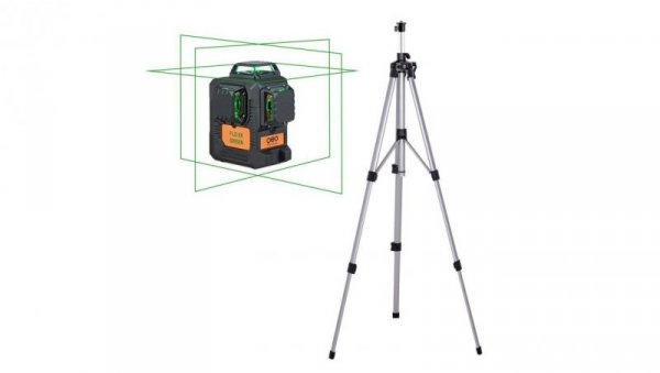 Zielony laser krzyżowy płaszczyznowy 3x360 Geo-Fennel FLG 6X-GREEN zestaw L83-easy